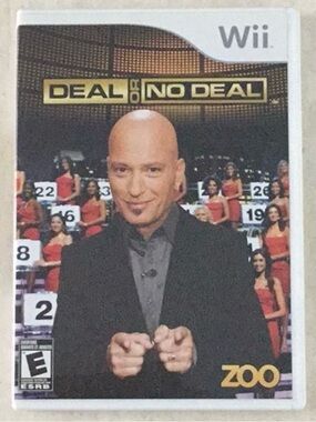 Deal Or No Deal Nintendo Wii Game CIB Howie Mandel Game Show CIB Tested